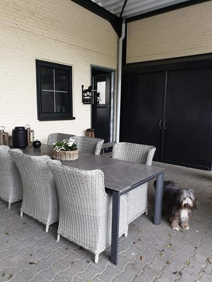 Luxe Gastenkamer Met Living En Keuken Bij Friezen Paarden Stal Pellendijk Westendorp Екстериор снимка
