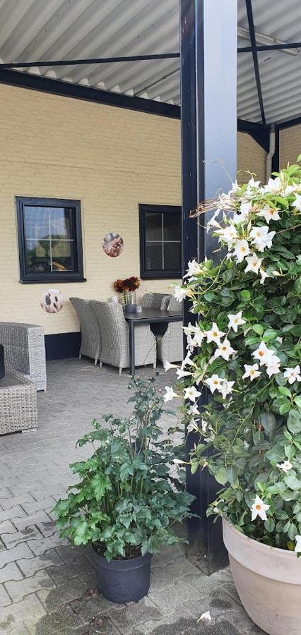 Luxe Gastenkamer Met Living En Keuken Bij Friezen Paarden Stal Pellendijk Westendorp Екстериор снимка